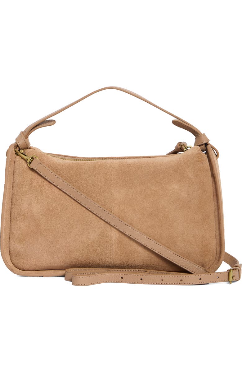 Lucky Brand Ayla Crossbody Bag, Alternate, color, Tuscanny Suede