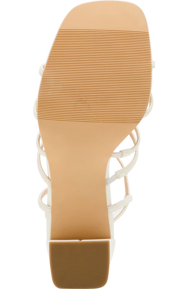 Madden Girl <p>Laylaa Faux Leather Strappy Sandal (Women)</p>, Alternate, color, White Paris