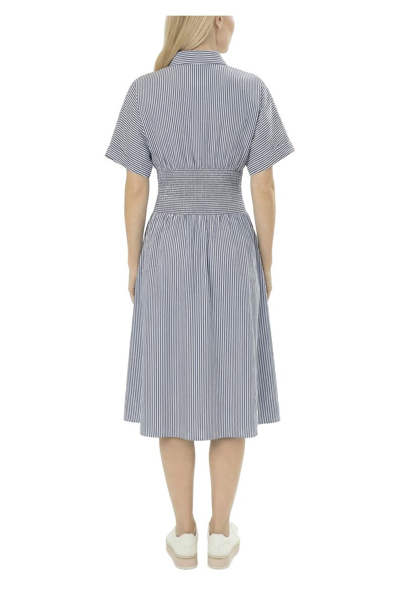 Trixie Dress, Alternate, color, Navy Light Blue Stripe