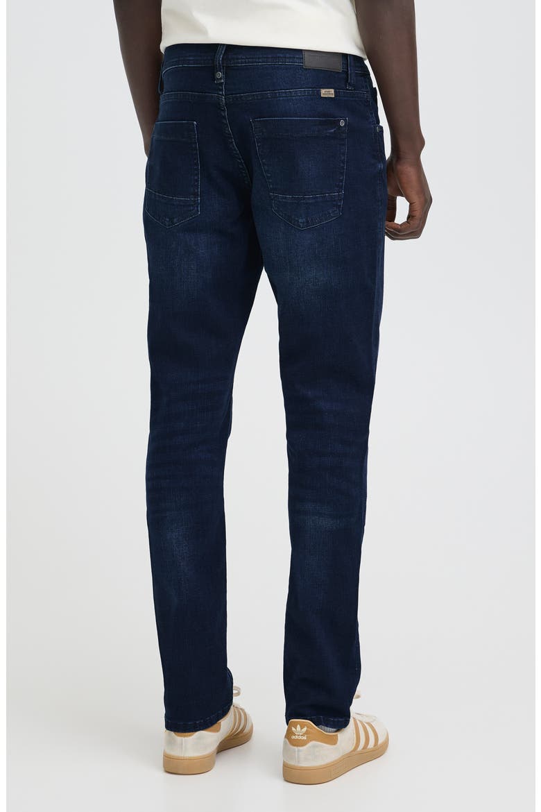 Slim Straight Leg Jeans, Alternate, color, DENIM DARK BLUE