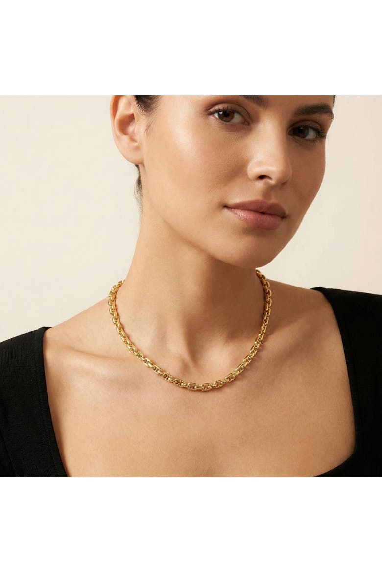 14k Gold Women's 24" Chain Necklace 42 Grams 7mm Thick, Alternate, color, 14k Yellow Gold