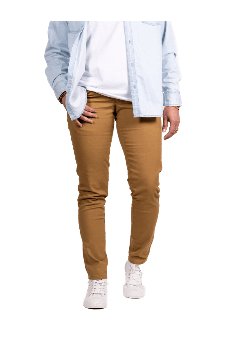 Slim Khaki Chino Pants, Main, color, Khaki
