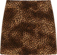 Weekend Max Mara Disco Leopard Print Miniskirt