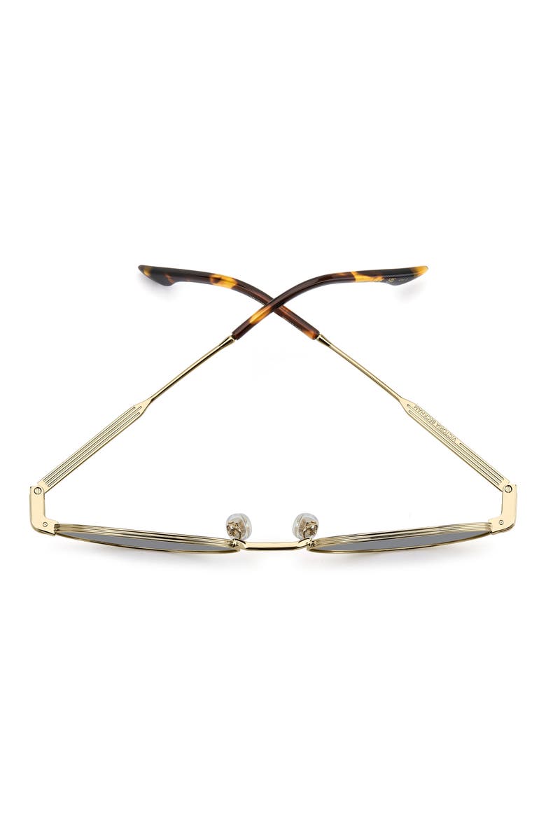 VB 1020/S 52mm Oval Sunglasses, Alternate, color, GOLD HAVANA/ GREY