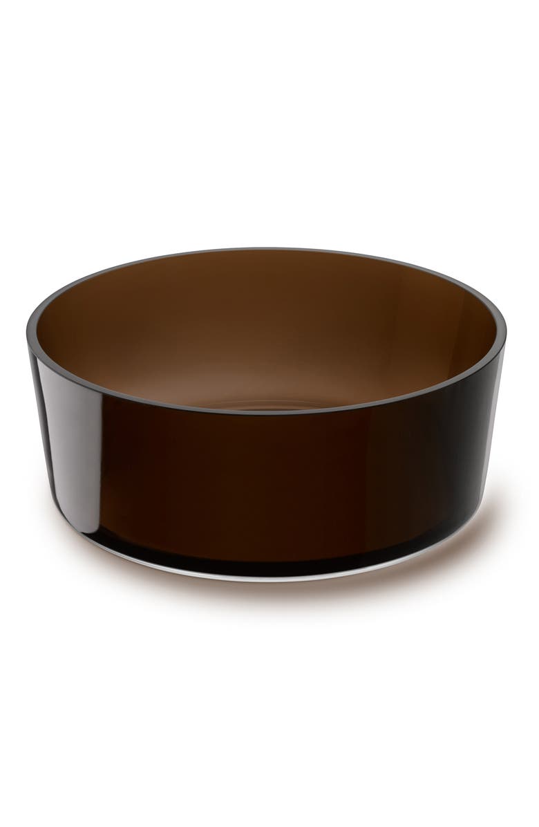 LSA Collective Glass Bowl, Main, color, Brown/ Mocha