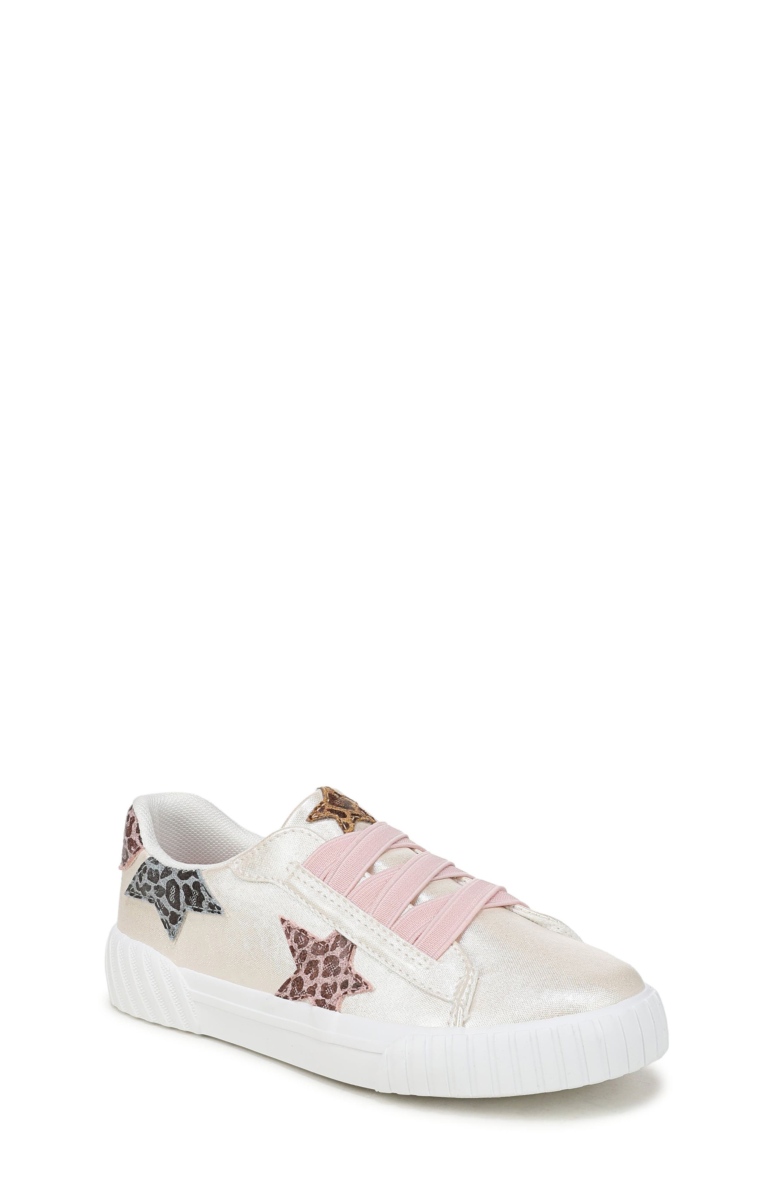Kids' Wander On Faux Leather Sneaker