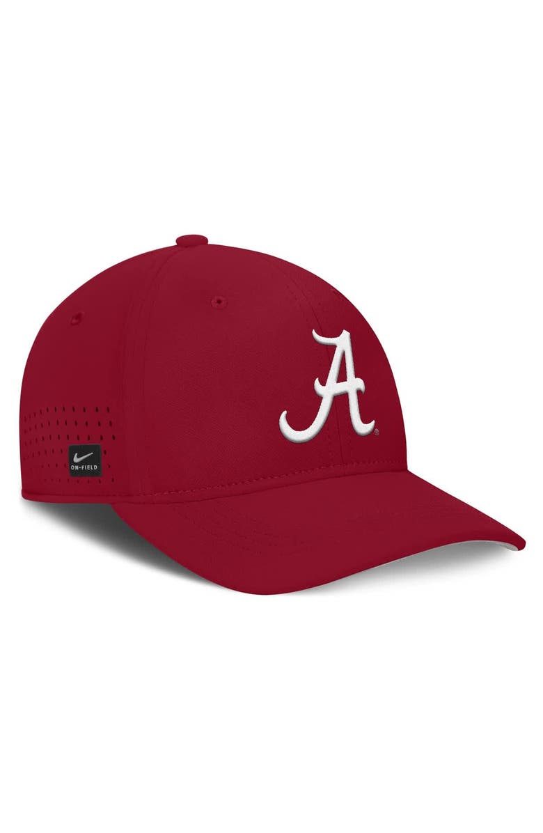 Nike Men's Nike Crimson Alabama Crimson Tide 2025 On-Field Gameday Performance Flex Hat, Alternate, color,