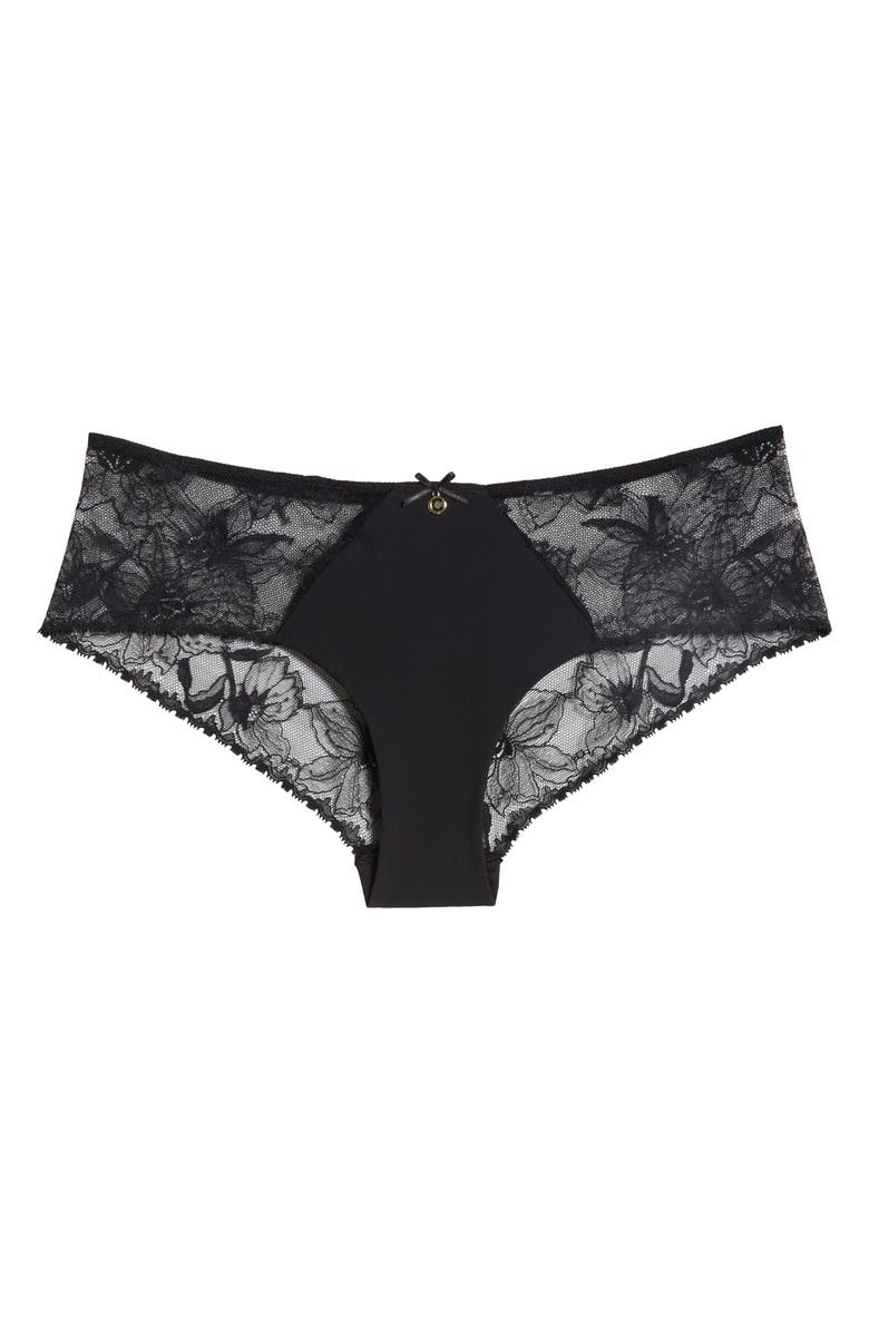 Chantelle Lingerie Orchids Hipster Briefs, Alternate, color, 