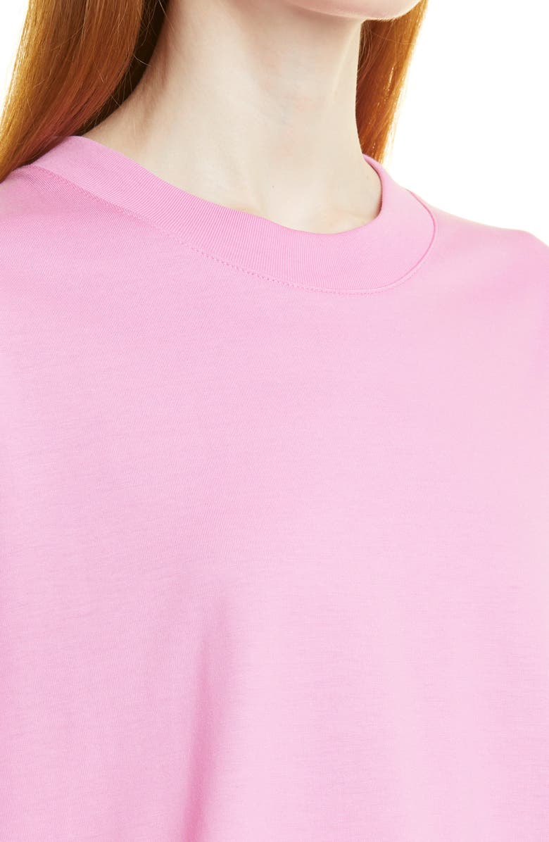 Samsøe Samsøe Chrome Boxy Organic Cotton T-Shirt, Alternate, color, 