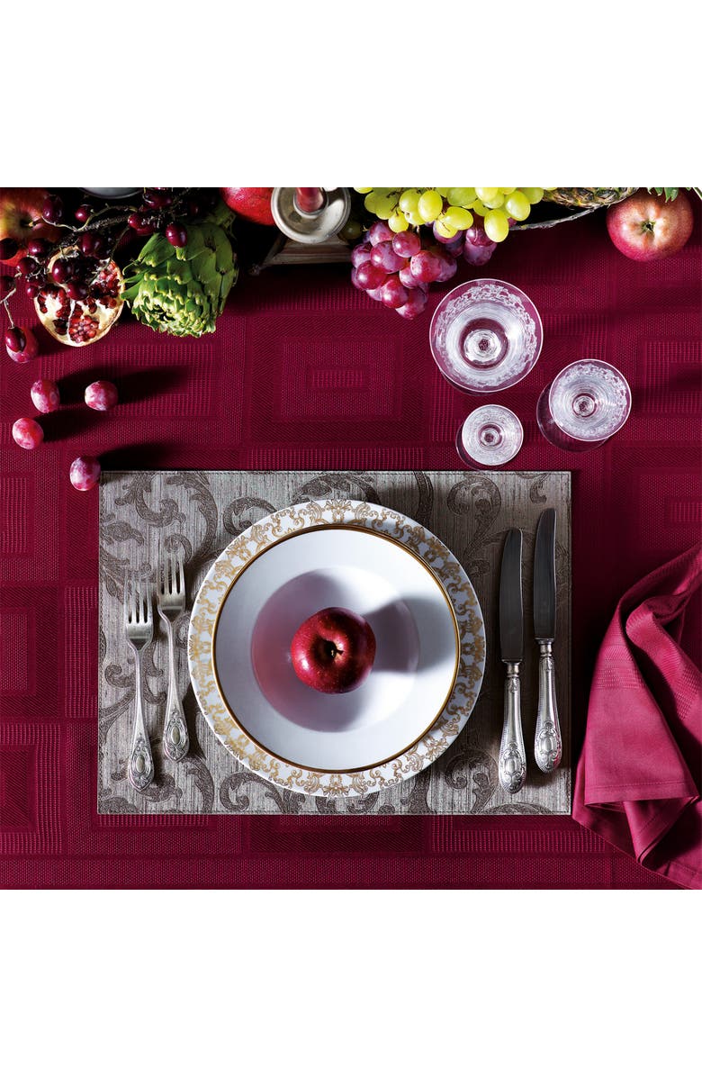 Togas Rhapsody Table Linen and Napkins Set, Alternate, color, Red