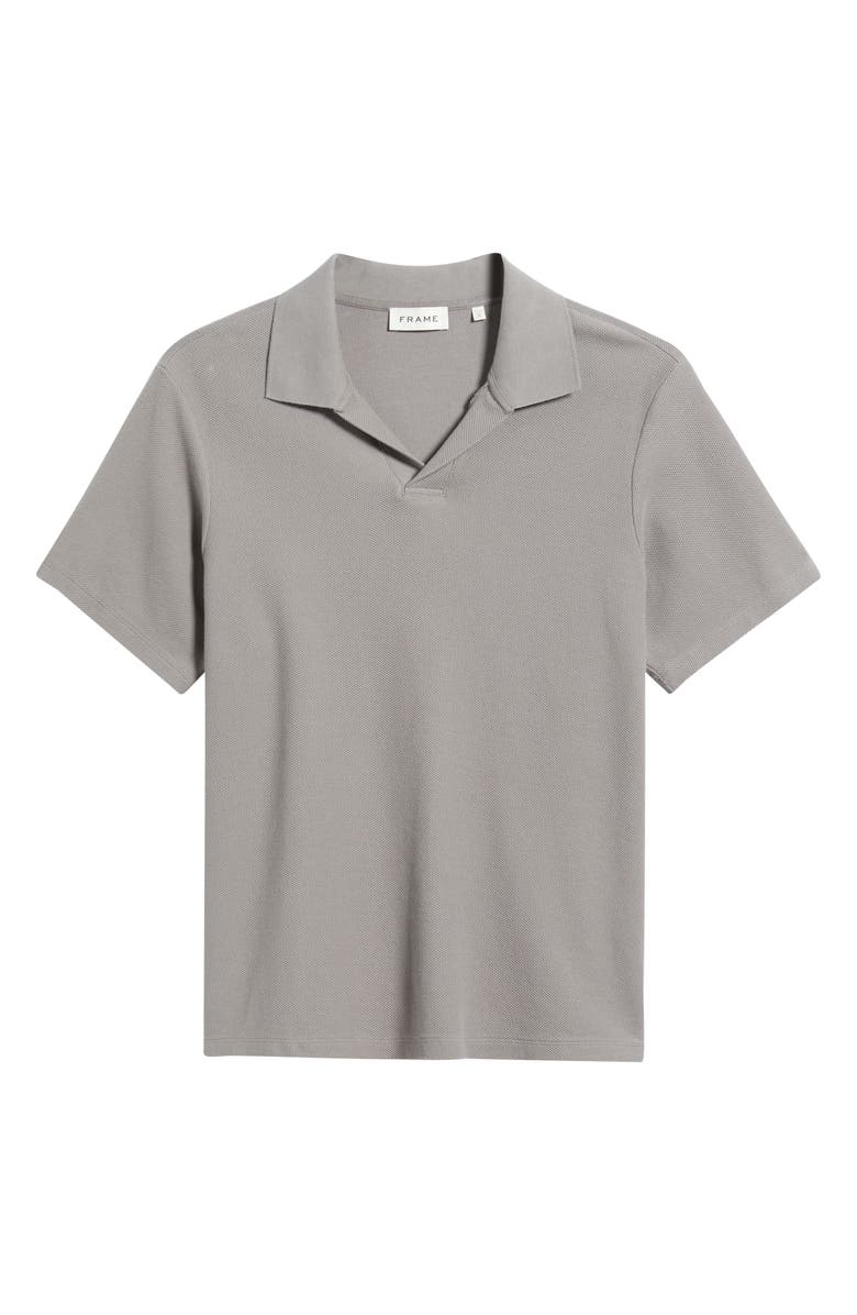 FRAME Jacquard Polo, Alternate, color, Storm Grey