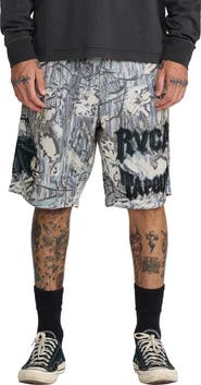 RVCA x Tapout® Printed Mesh Shorts