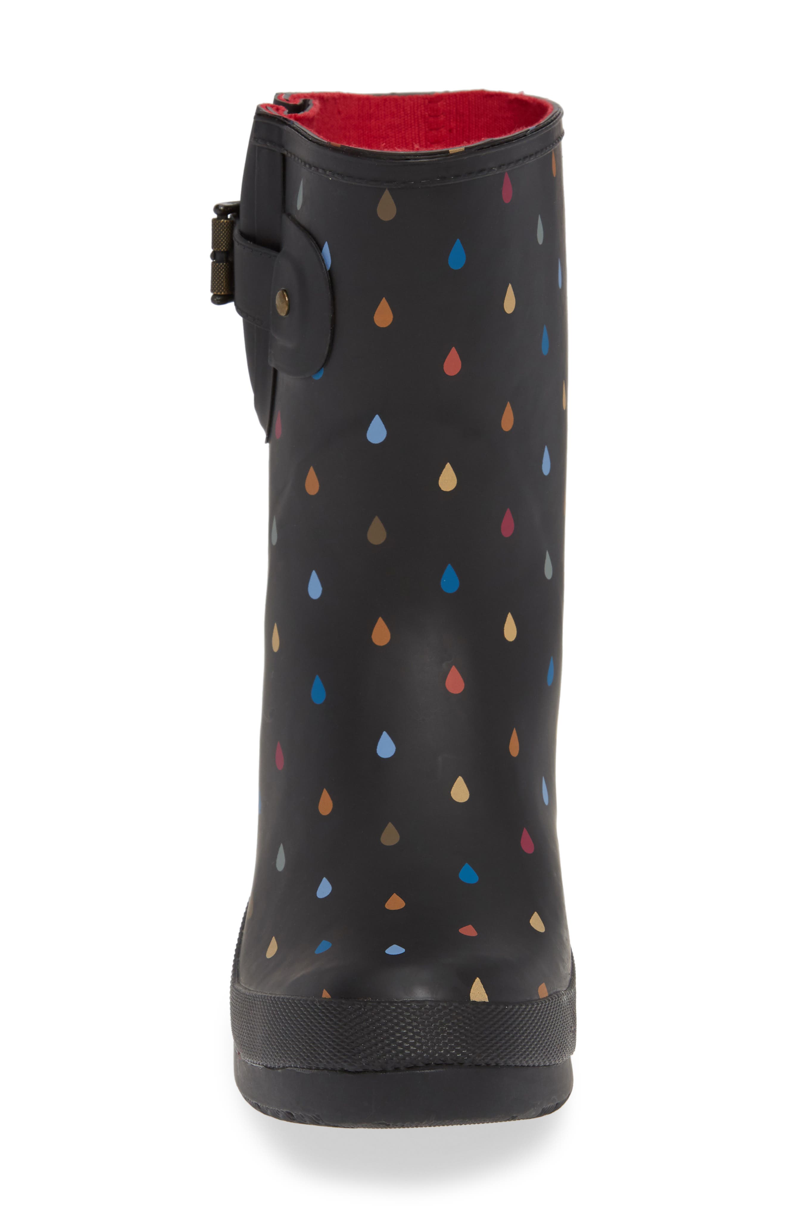 Chooka Dot Waterproof Rain Bootie, Alternate, color, 