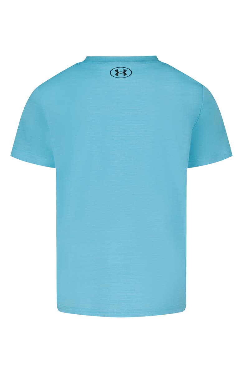Under Armour Kids' UA Twist Breakout Performance Graphic T-Shirt, Alternate, color, Fresco Blue