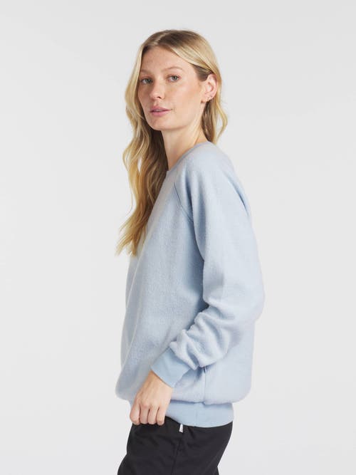 Feat Unisex Blanketblend Crewneck In Burrblue