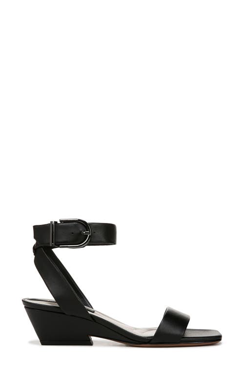 Franco Sarto Savini Ankle Strap Sandal In Black
