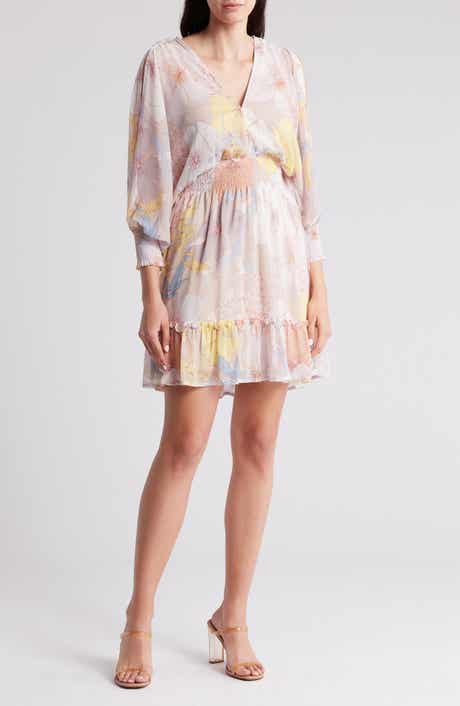 Lovestitch Open Back Long Sleeve Dress