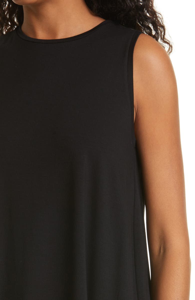 Eileen Fisher Crewneck Long Tank, Alternate, color, 