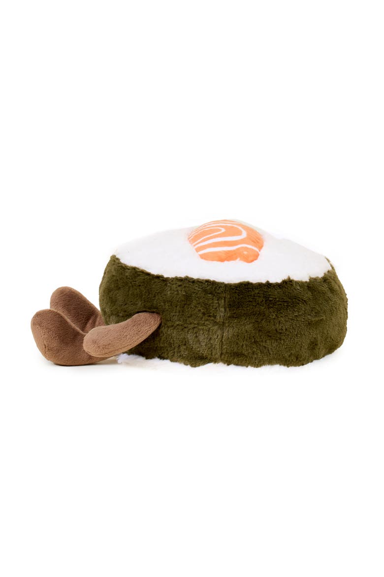 Salmon Sushi Plush Toy, Alternate, color, Multi Color