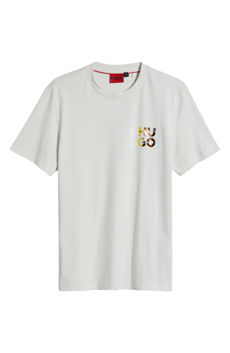 HUGO Diridumti Graphic T-Shirt, Alternate, color, Natural