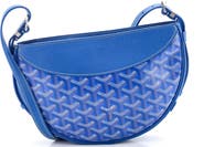 Pre-Owned Goyard Hirondelle Shoulder Bag Coated Canvas and Leather