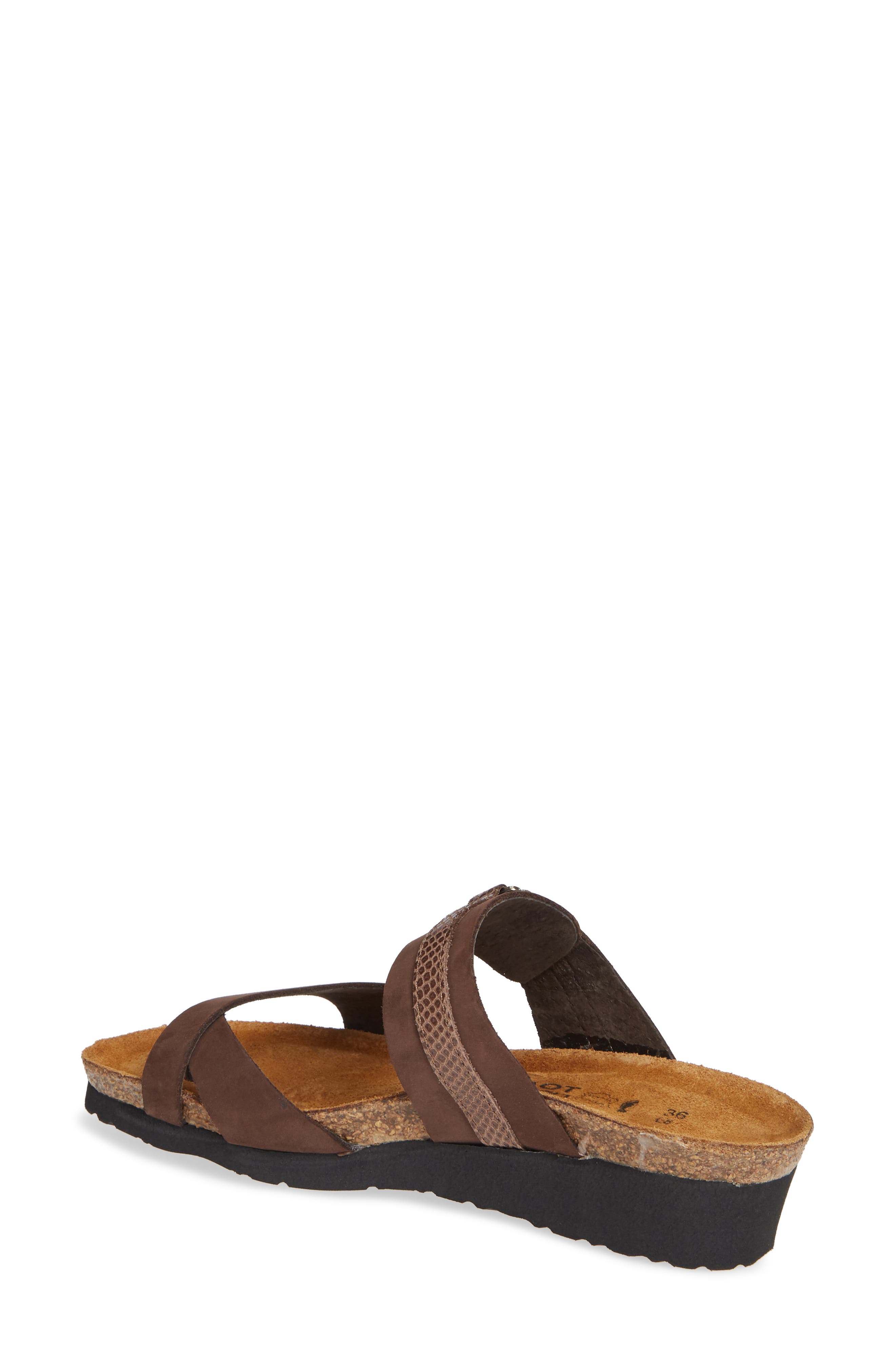 Jessica Sandal, Alternate, color, COFFEE BEAN NUBUCK LEATHER