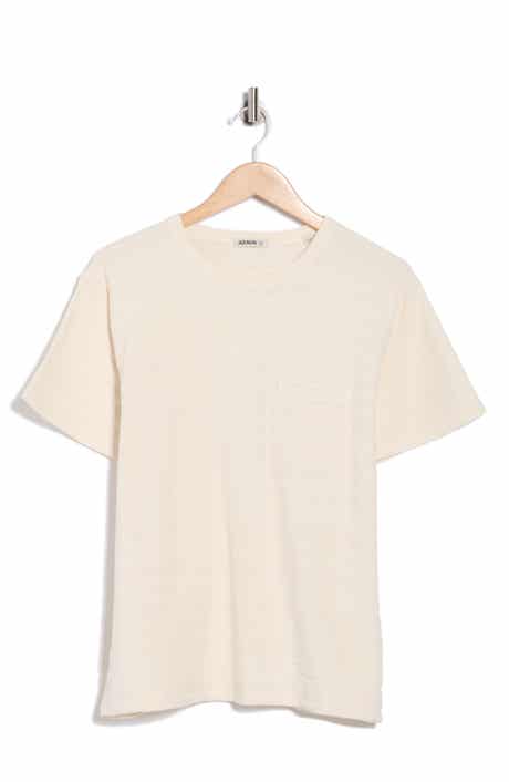BUCK MASON Vintage Jacquard Cotton Crew T-Shirt