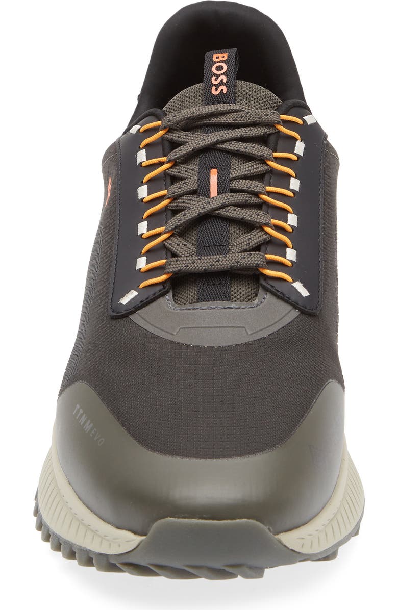 BOSS TTNM Evo Runn Gore-Tex<sup>®</sup> Trainer Sneaker, Alternate, color, Charcoal