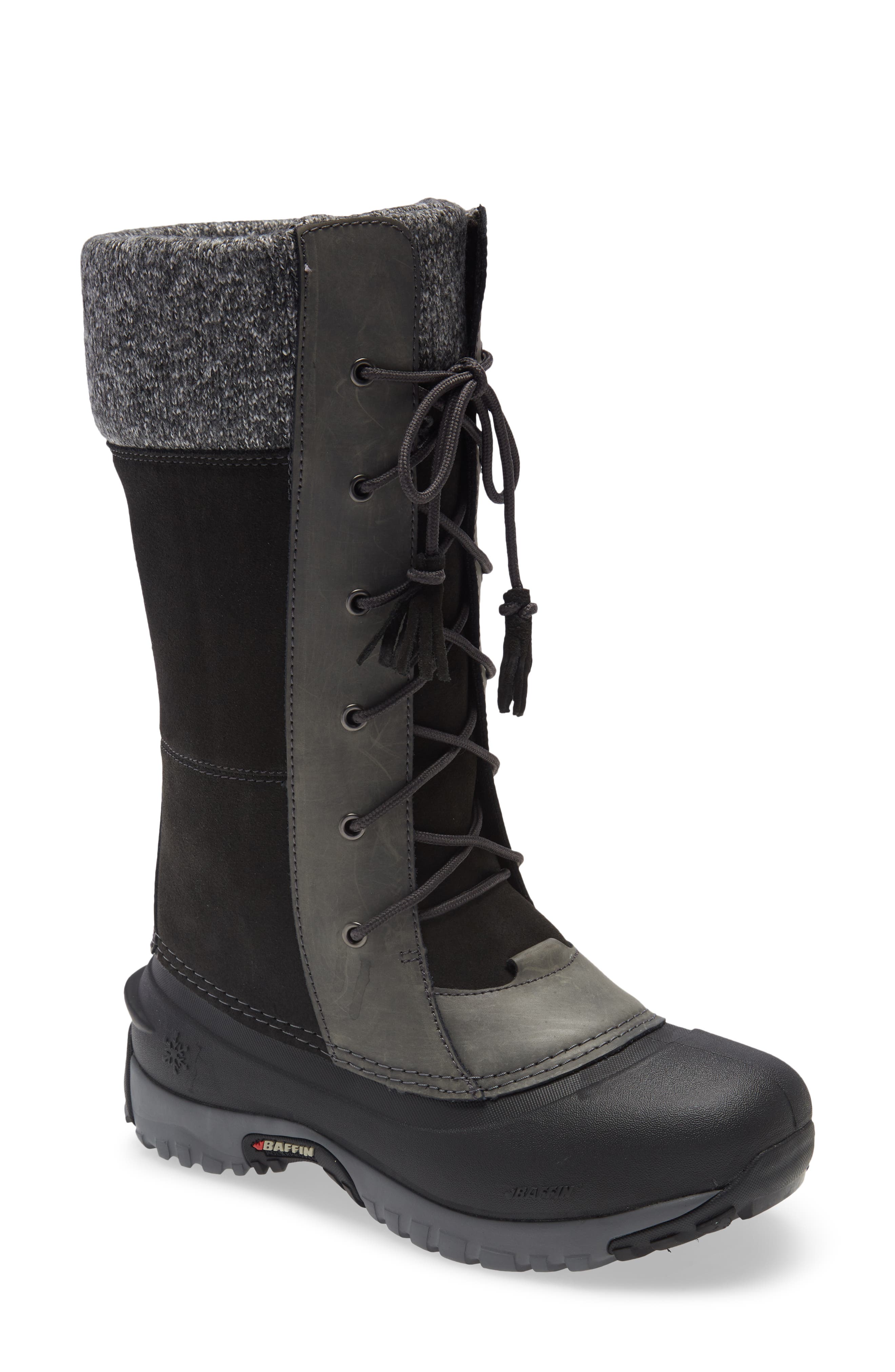 Baffin Dana Waterproof Boot, Main, color, Charcoal
