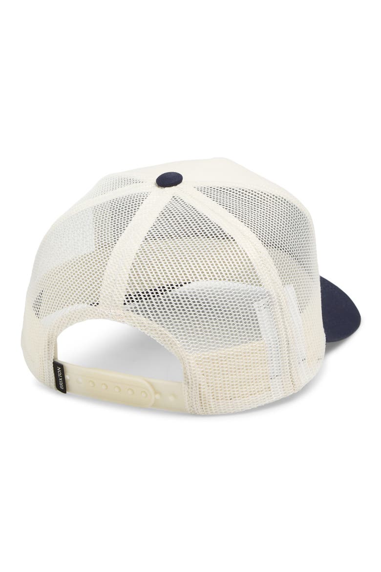 Oath III Snapback Baseball Cap, Alternate, color, OFF WHITE/ MIDNIGHT BLUE