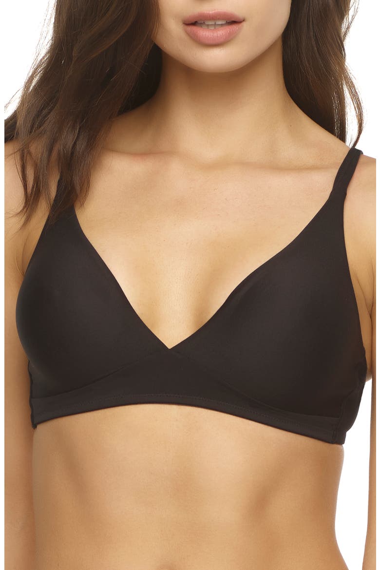 Blissful Bralette, Main, color, BLACK