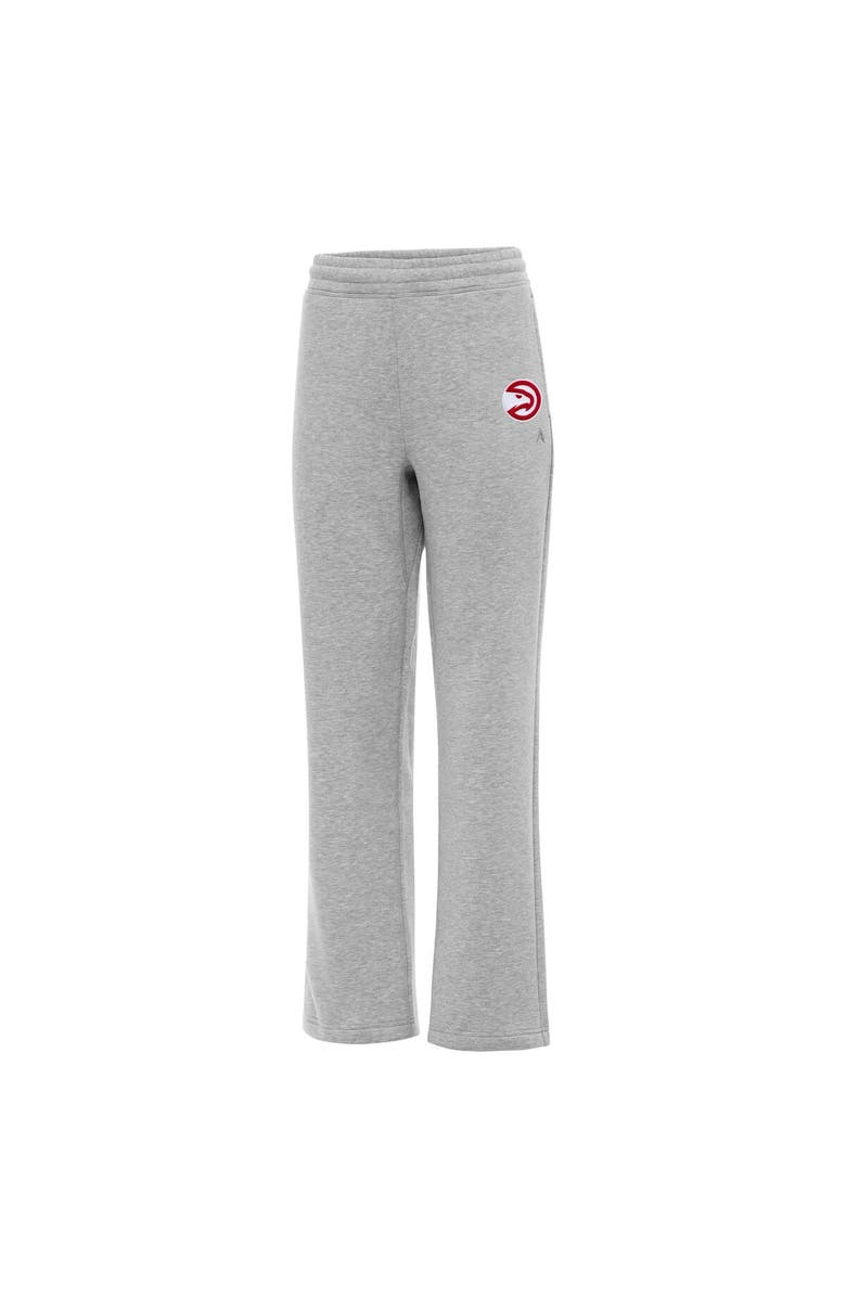 ANTIGUA Women's Antigua  Heather Gray Atlanta Hawks Victory Sweatpants, Main, color, 