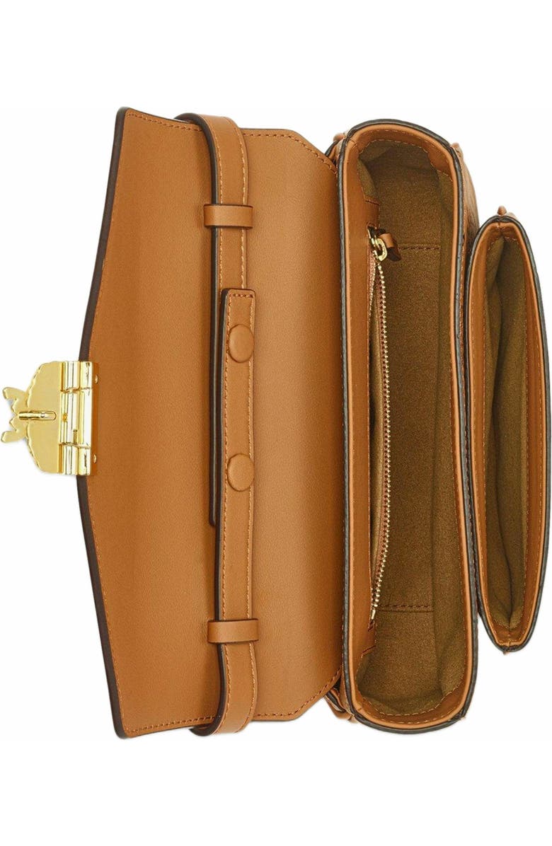 MCM Tracy Crossbody in Visetos, Alternate, color, Cognac