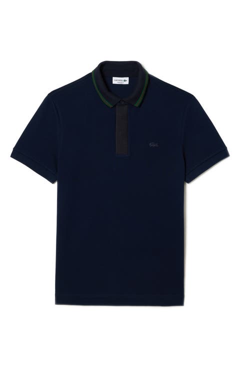 Regular Fit Tipped Cotton Piqué Polo
