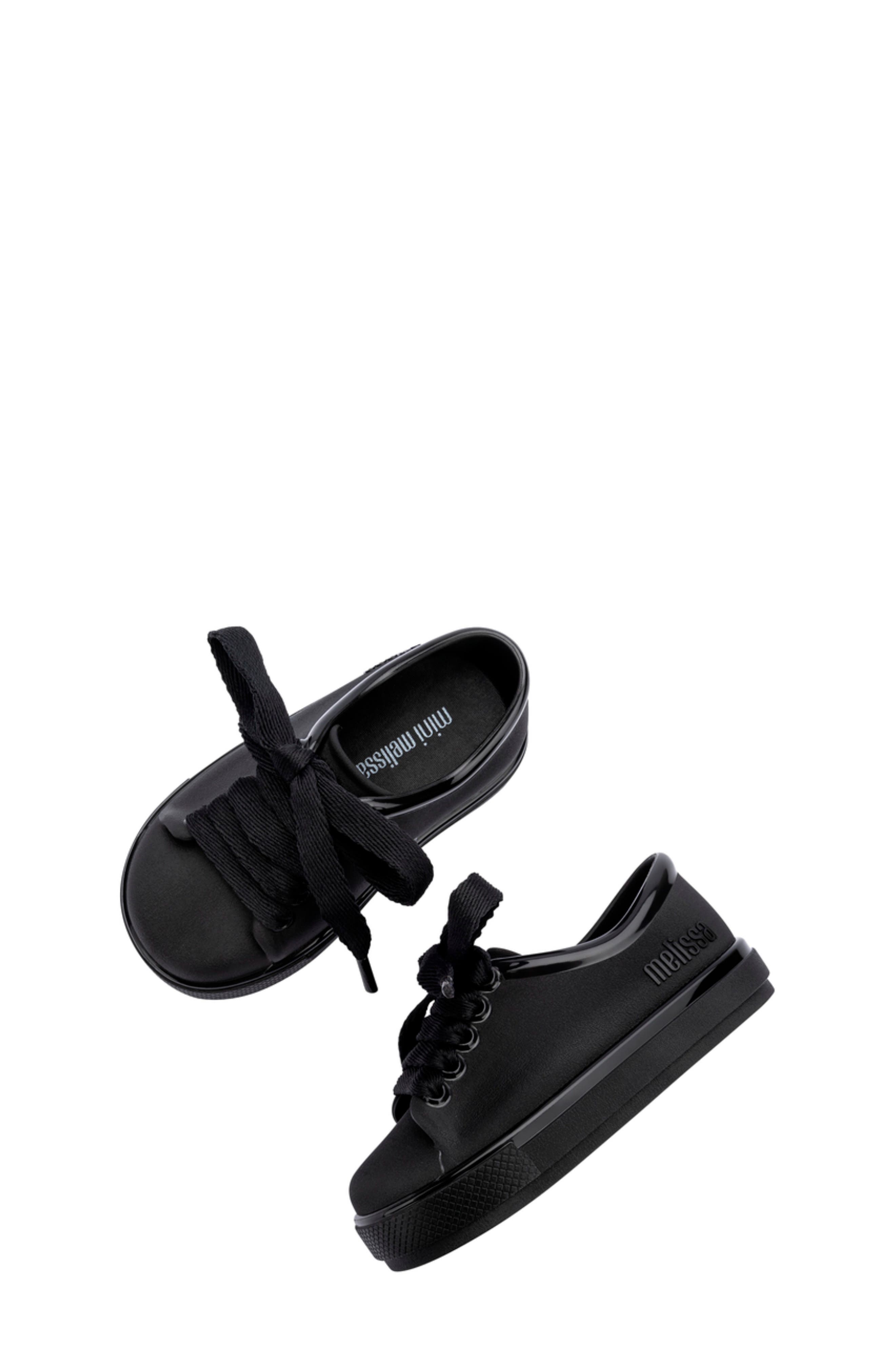Mini Melissa Kids' Hip Sneaker, Alternate, color, Black