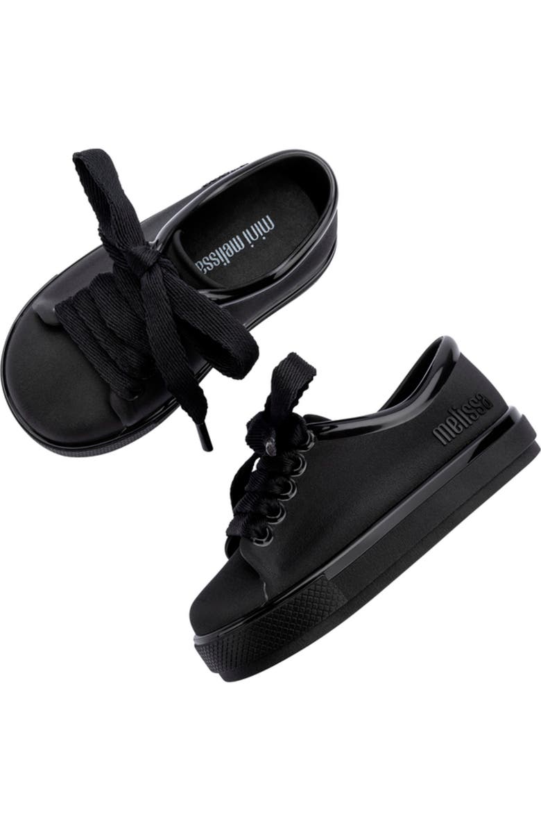 Mini Melissa Kids' Hip Sneaker, Alternate, color, Black