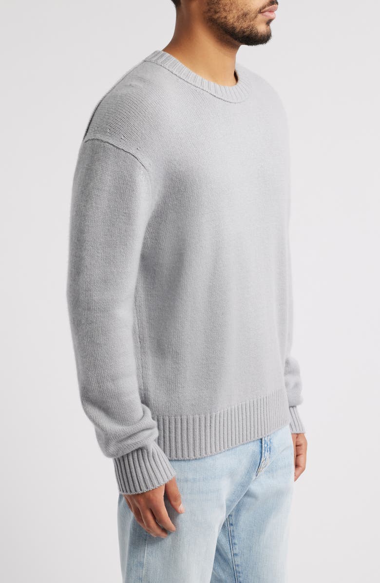 FRAME Cashmere Crewneck Sweater, Alternate, color, Smoky Blue