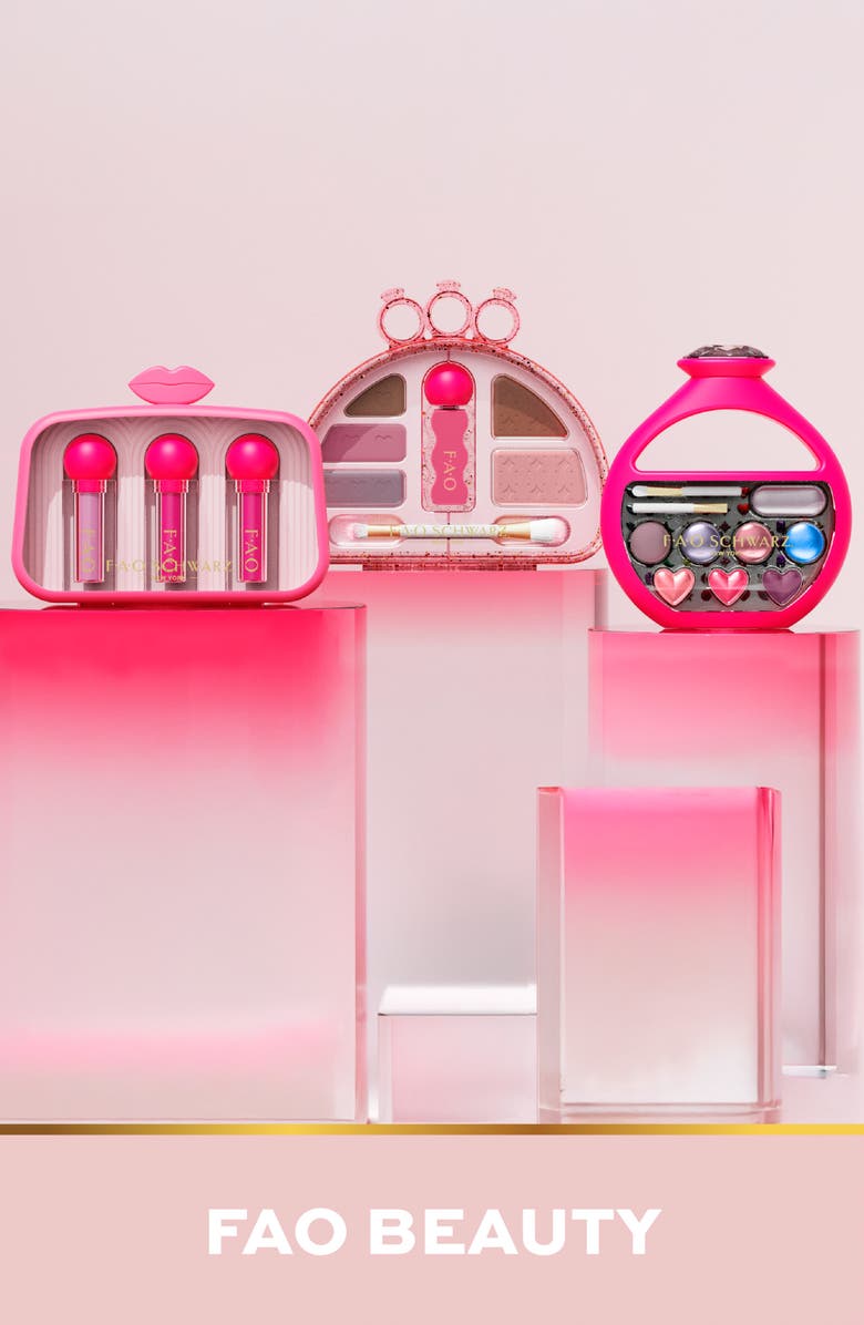 FAO Schwarz Cosmetics Lipstick Toy Set, Alternate, color, Light/ Pastel Pink