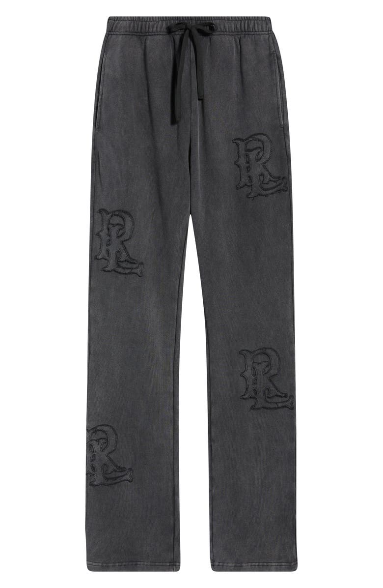 Rolling Loud Logo Appliqué Sweatpants, Alternate, color, Washed Black
