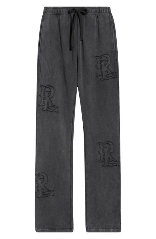 Rolling Loud Logo Appliqué Sweatpants In Black