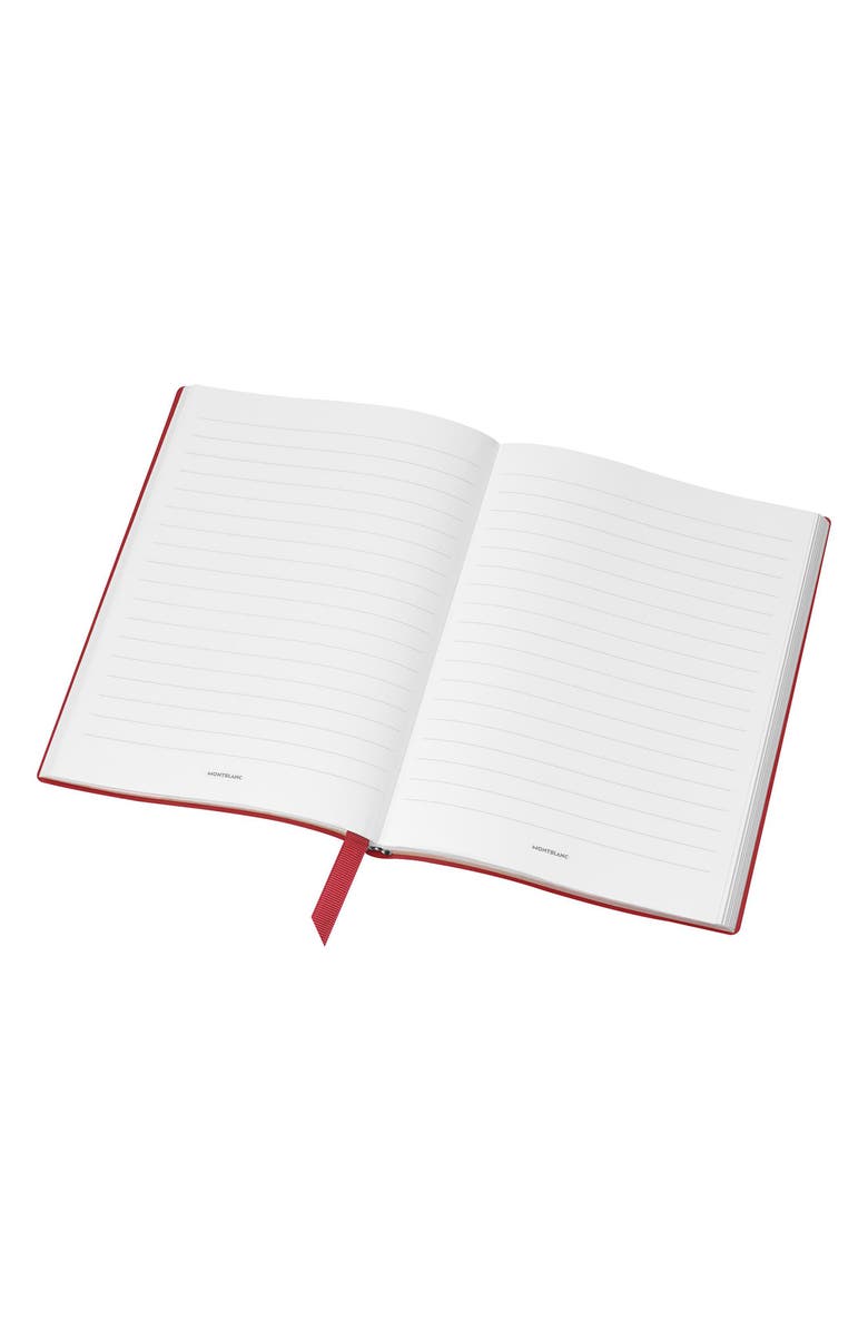 Montblanc Red Lined Notebook, Alternate, color, 