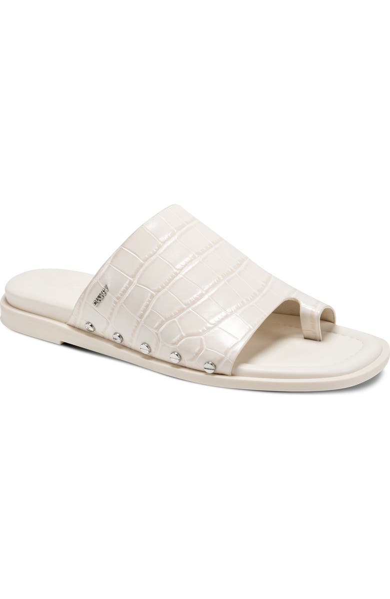 DKNY Colwyn Slide Sandal, Main, color, Coconut