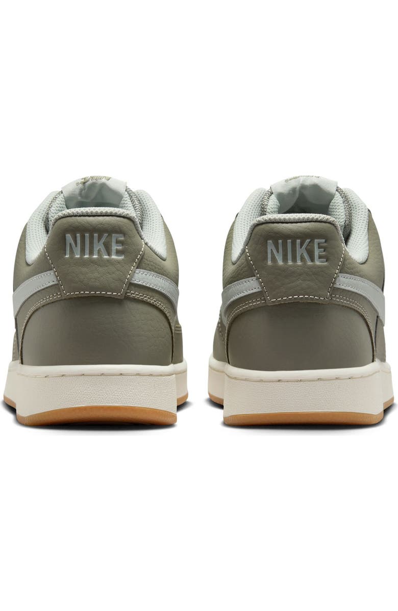 Nike Court Vision Low Sneaker, Alternate, color, Light Army/ Light Silver
