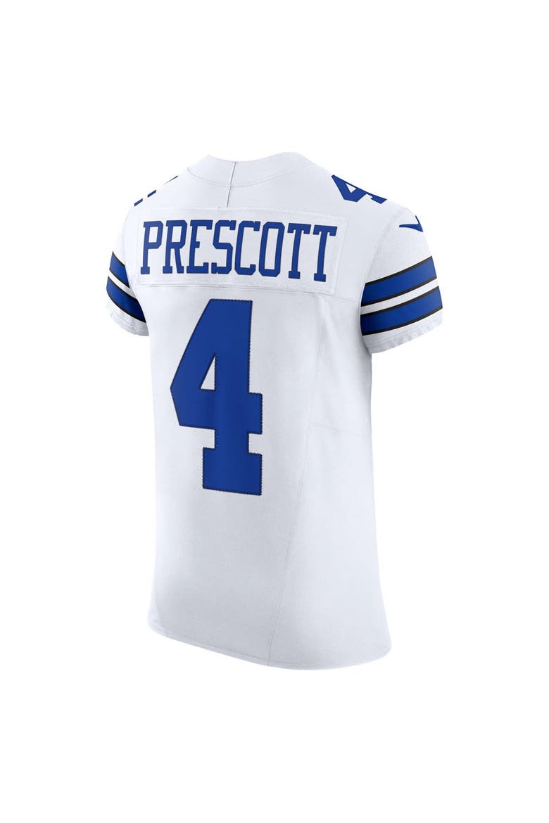 Men's Nike Dak Prescott White Dallas Cowboys Vapor F.U.S.E. Elite Jersey, Alternate, color, White
