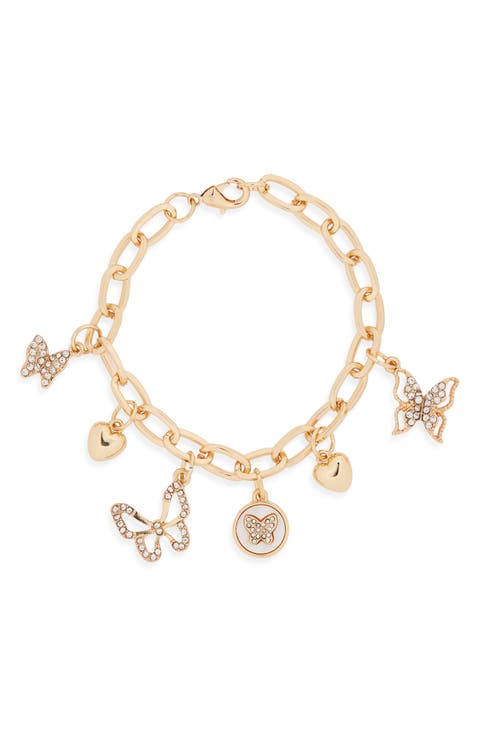 Butterfly Charm Bracelet