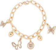 BP. Butterfly Charm Bracelet
