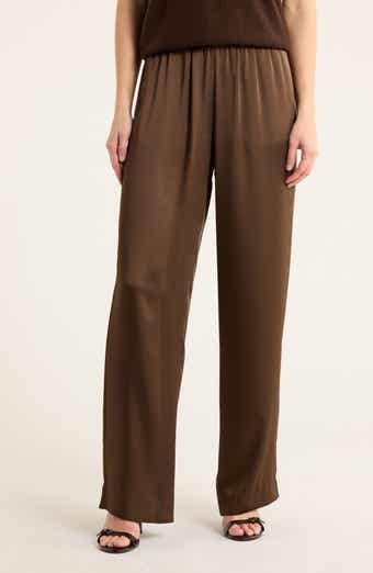 Vince Satin Pull-On Pants