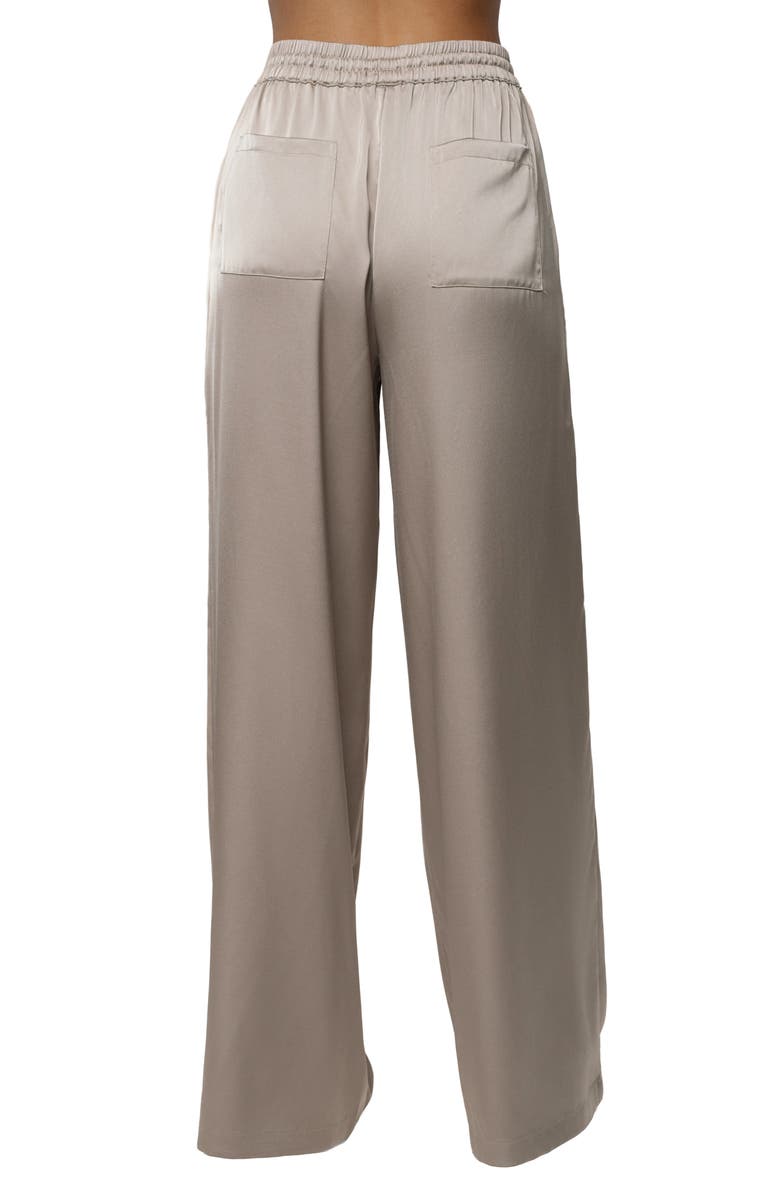 JLUXLABEL Sunny Day Wide Leg Pants, Alternate, color, Beige