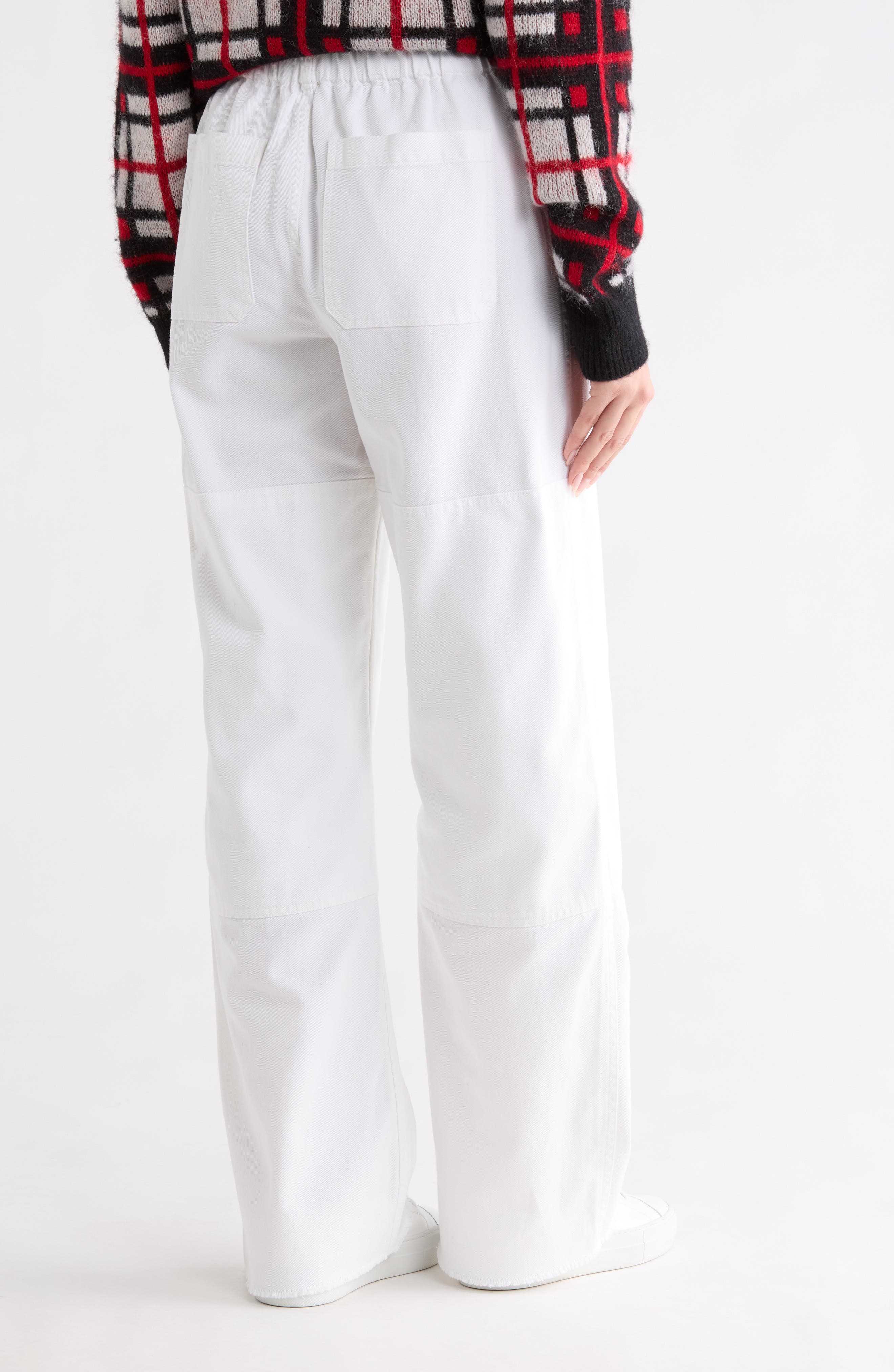 Beach Wide Leg Denim Pants - image 2