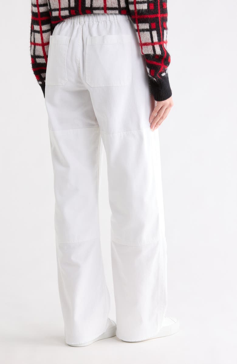 Re/Done Beach Wide Leg Denim Pants, Alternate, color, Vintage White